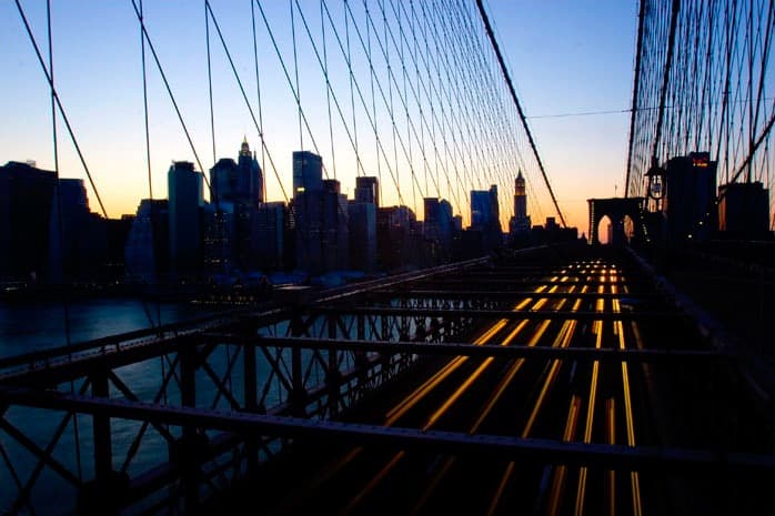 Brooklyn Bridge trafik