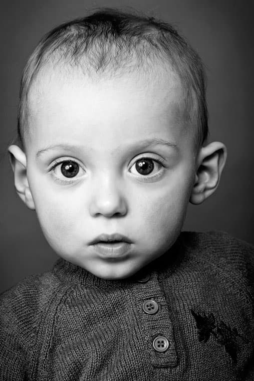 Dreng 1 år - fotograf Hellerup