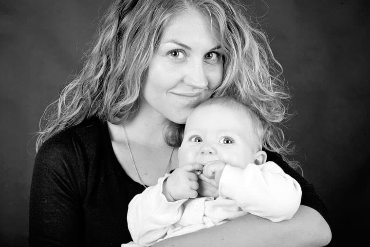 Mor og barn – familiefotografering
