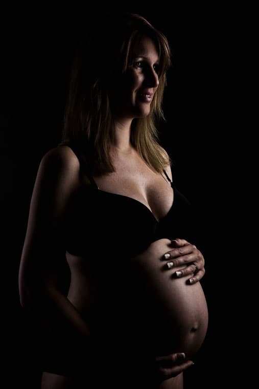 Gravid portræt