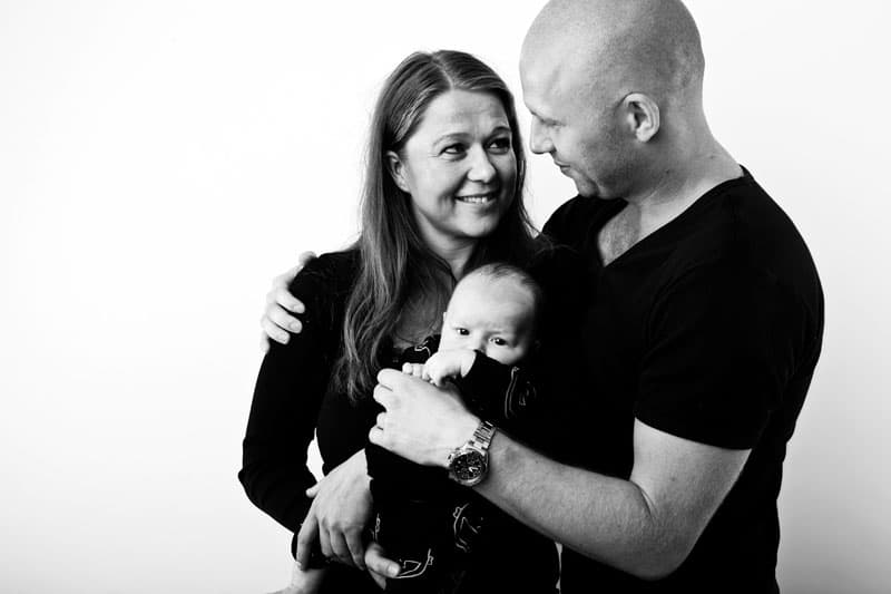 Baby i fotostudie – 2 måneder – del 2