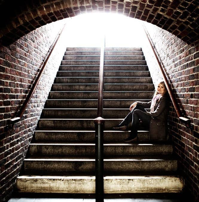 Fotograf on location – Trappen ved Covent Garden, London