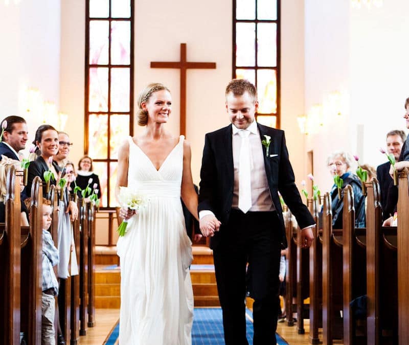 Bryllupsfotograf København – i kirken