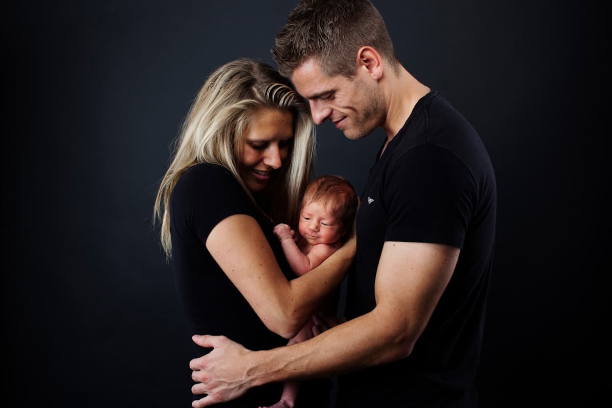 Nyfødt fotograf - fotografering af 6 dage gamme baby