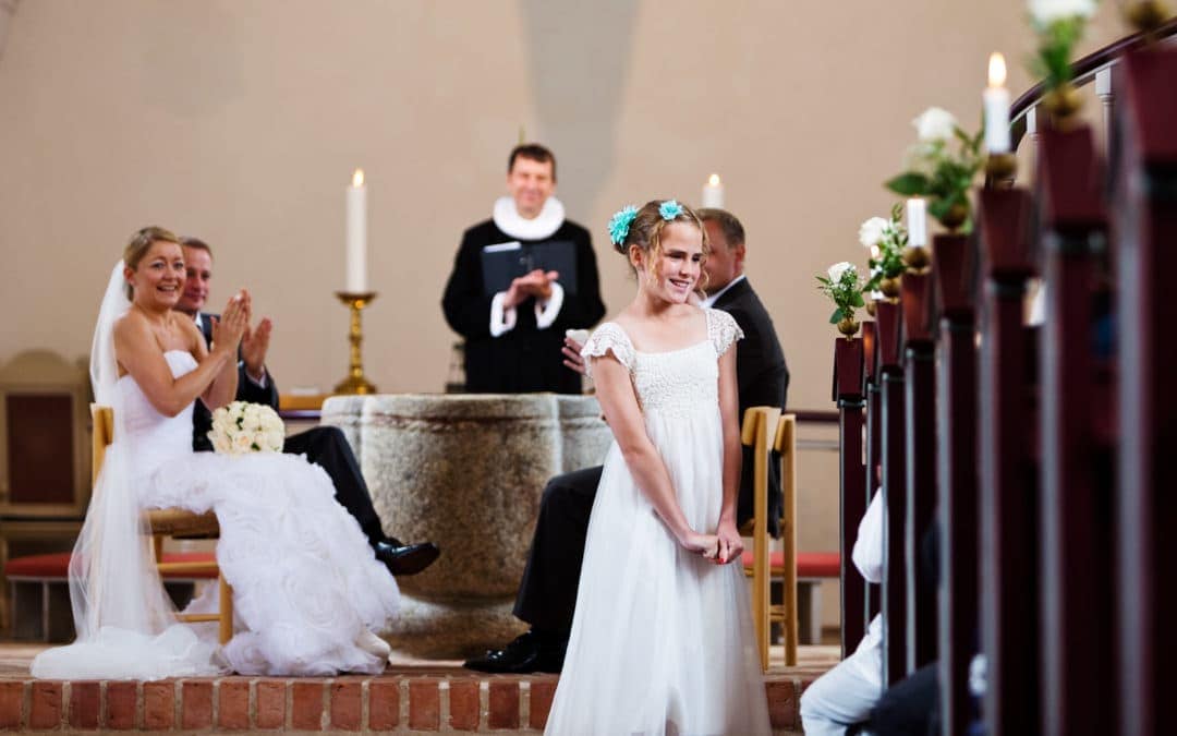 Sang for brudeparret i kirken