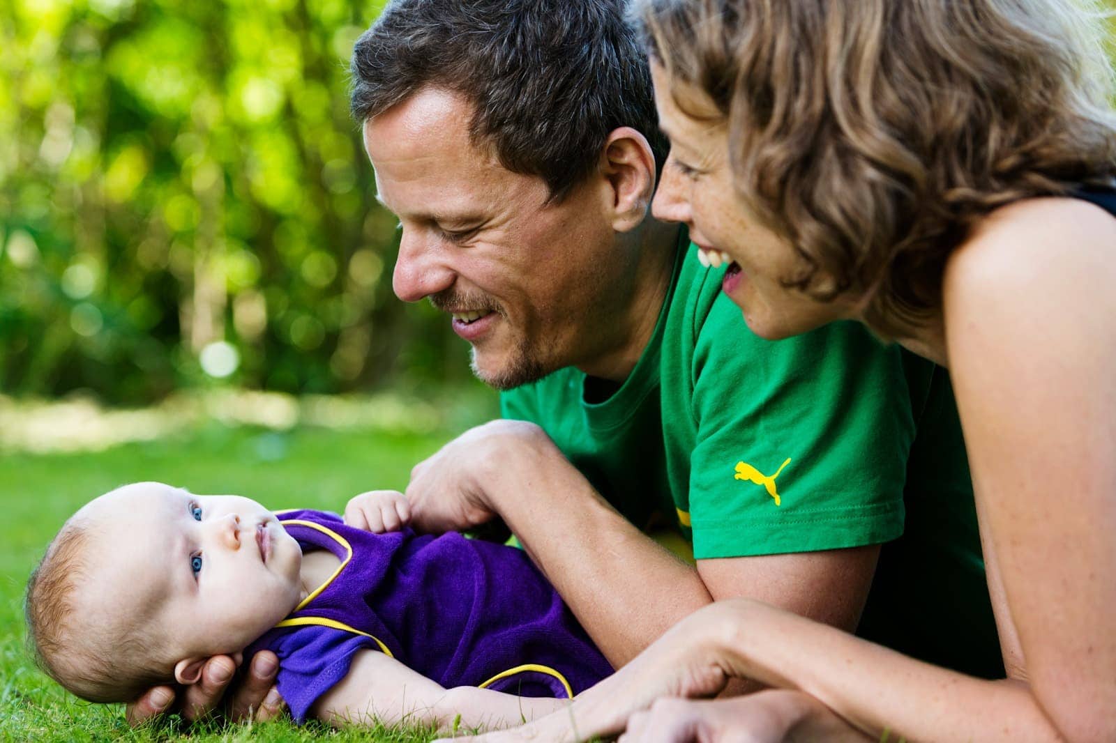 Baby/familefotografering i Lyngby