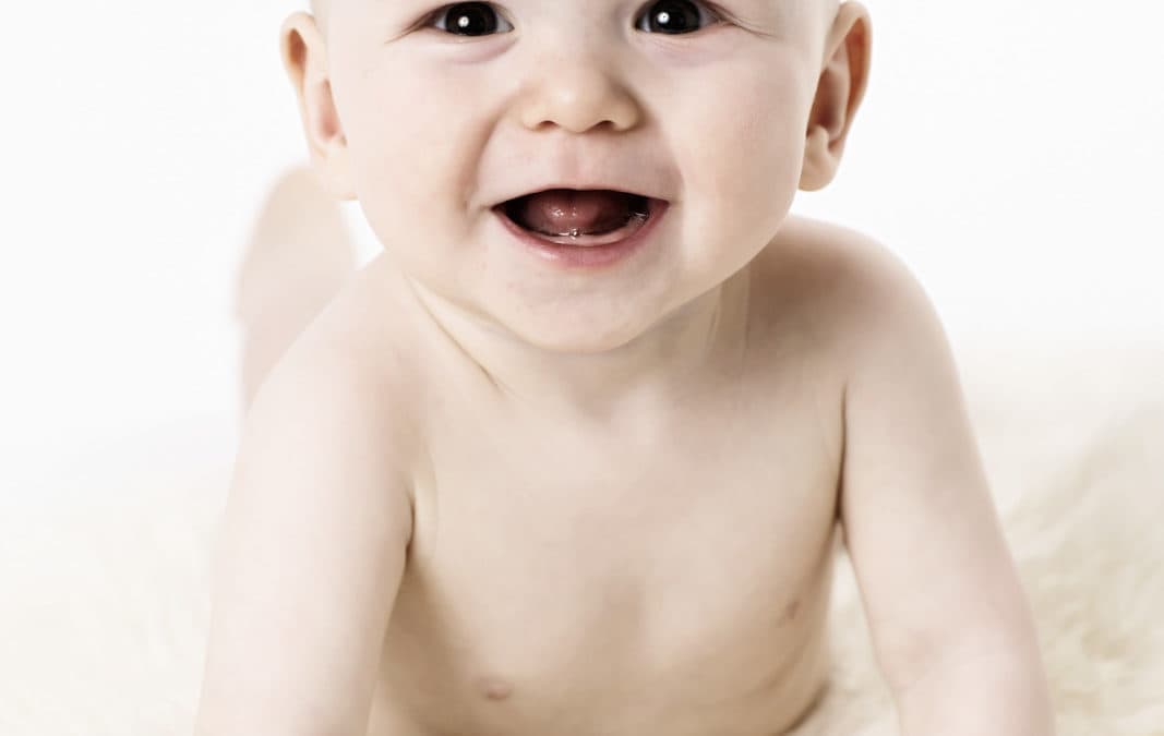 Baby hos fotografen