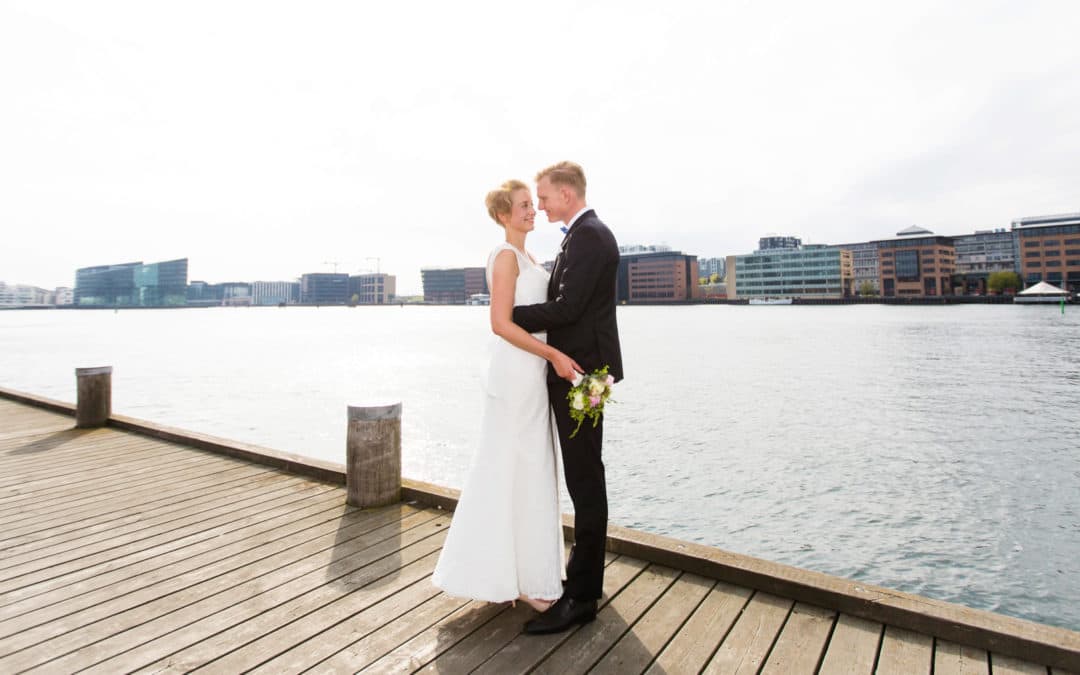 Brudeparret – bryllup på Islandsbrygge