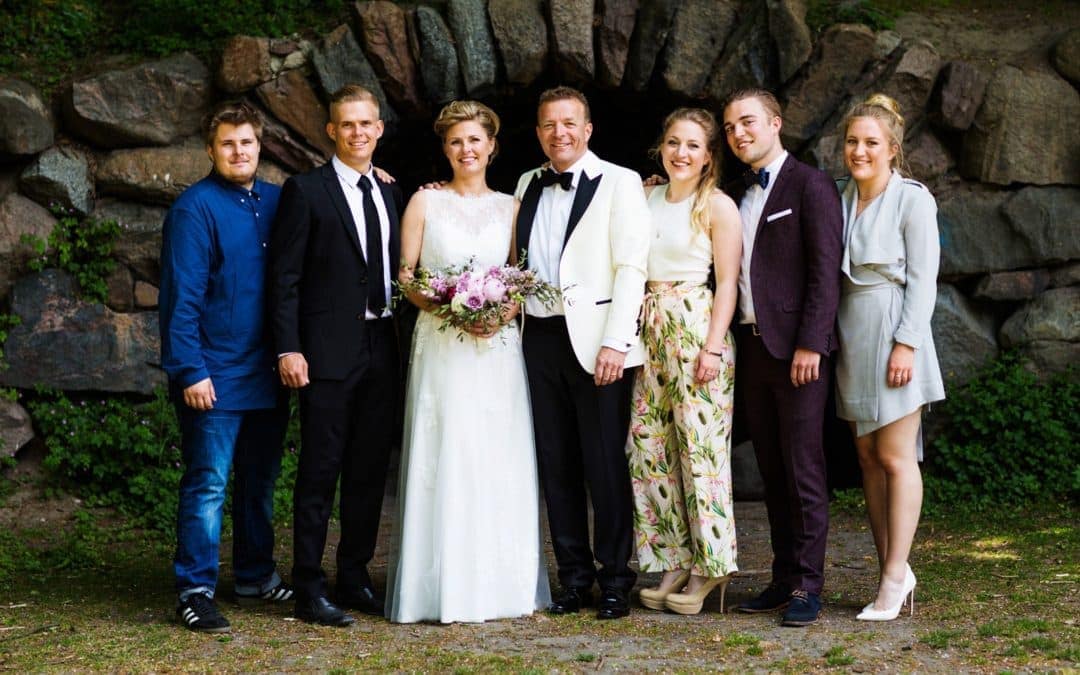 Fotograf til Bryllup i Hellerup – Familiebillede