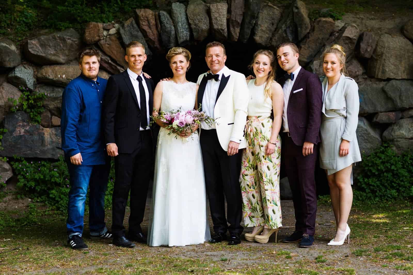Fotograf til Bryllup i Hellerup - Familiebillede
