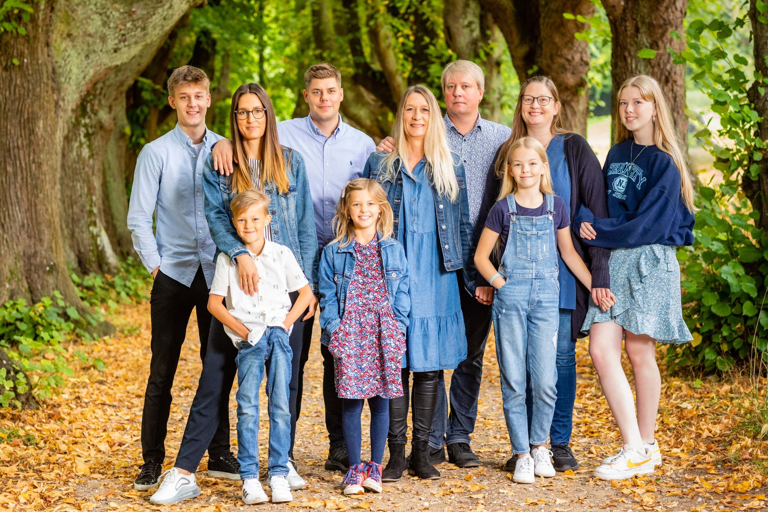 Den store familie - familiebillede
