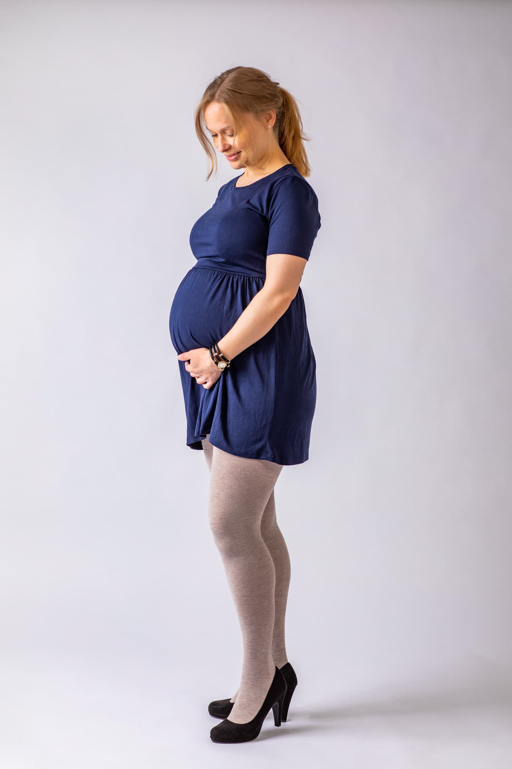 Graviditetsbilleder hos fotograf