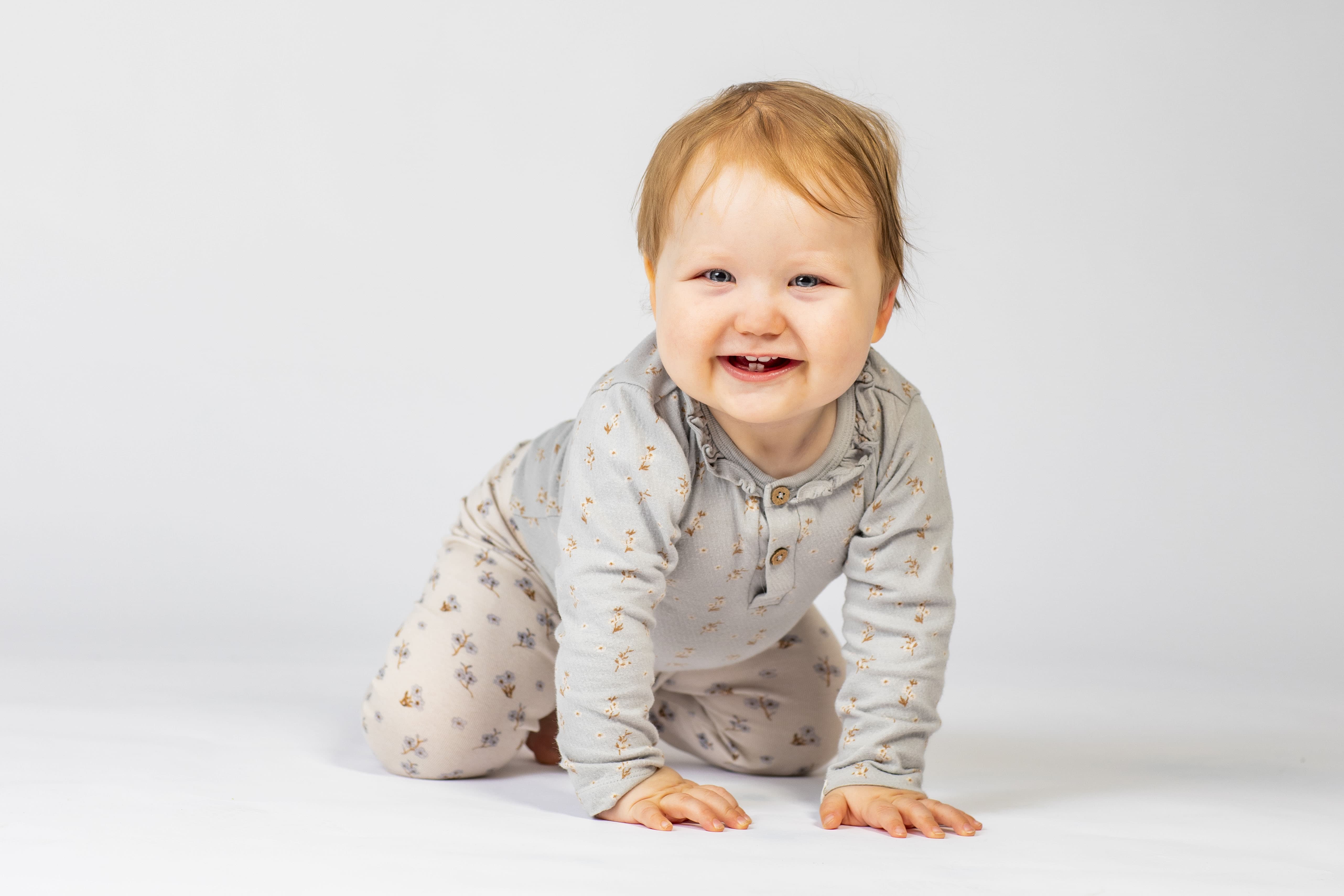 Baby 1 år i studiet